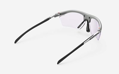 Превью  Велоочки RUDY PROJECT Rydon Slim Light Grey Matte, Линзы: ImpactX 2Laser Purple (SP547597-0000)
